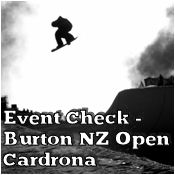 Event Check - The Burton NZ Open 2010