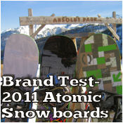 Brand Test - 2011 Atomic Snowboards