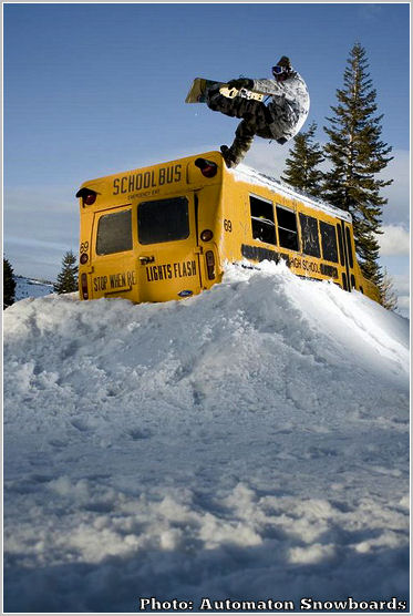 The Automaton Tour bus hasn't moved for a while but it always serves as a good jib mid season.