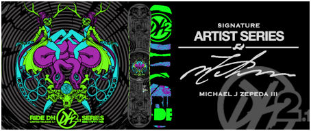 Michael J Zapada III's piece for grateful clients Ride