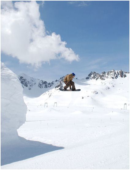 The Travis Rice butter pad had an enjoyable drop off