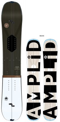 Amplid creamer Split 163 スプリットボード Amplid Creamer Split 2018 Snowboard Review