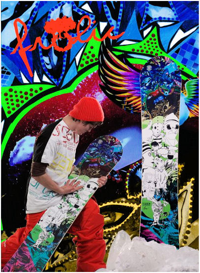 Organic Snowboards: Frolic