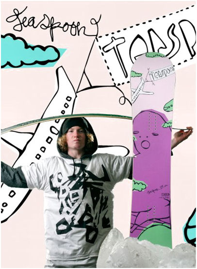 Organic Snowboards: Teaspoon