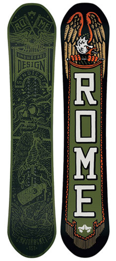 rome crossrocket snowboard 2018 Factory Rocker flexible ride 2018 Men's Crossrocket